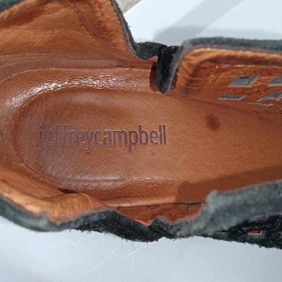 CLEARANCE SALE!!  Jeffrey Campbell Black Cutout Ankle Booties - Picture 6 of 6